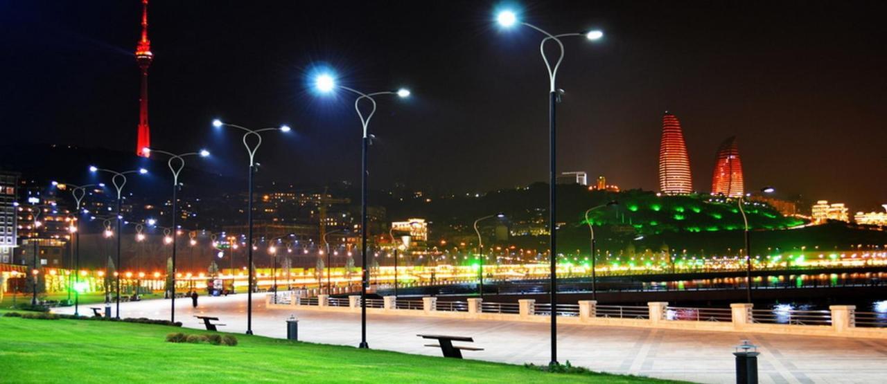 Lux Family Apartment In City Center Baku Exteriör bild